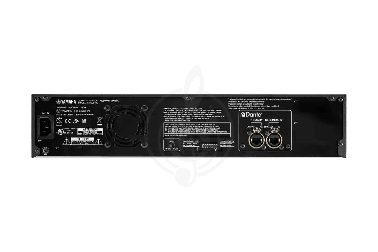 YAMAHA TIO1608-D2 Цифровой стэйджбокс - фото 3 Мультикор YAMAHA TIO1608-D2 Цифровой стэйджбокс, TIO1608D2 в магазине DominantaMusic - фото 3
