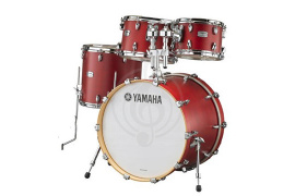 Комплект ударной установки Комплекты ударных установок Yamaha Yamaha TMP2F4CAS ударная установка из 4-ёх барабанов, цвет Candy Apple Satin, без стоек TMP2F4 CANDY APPLE SATIN - фото 1