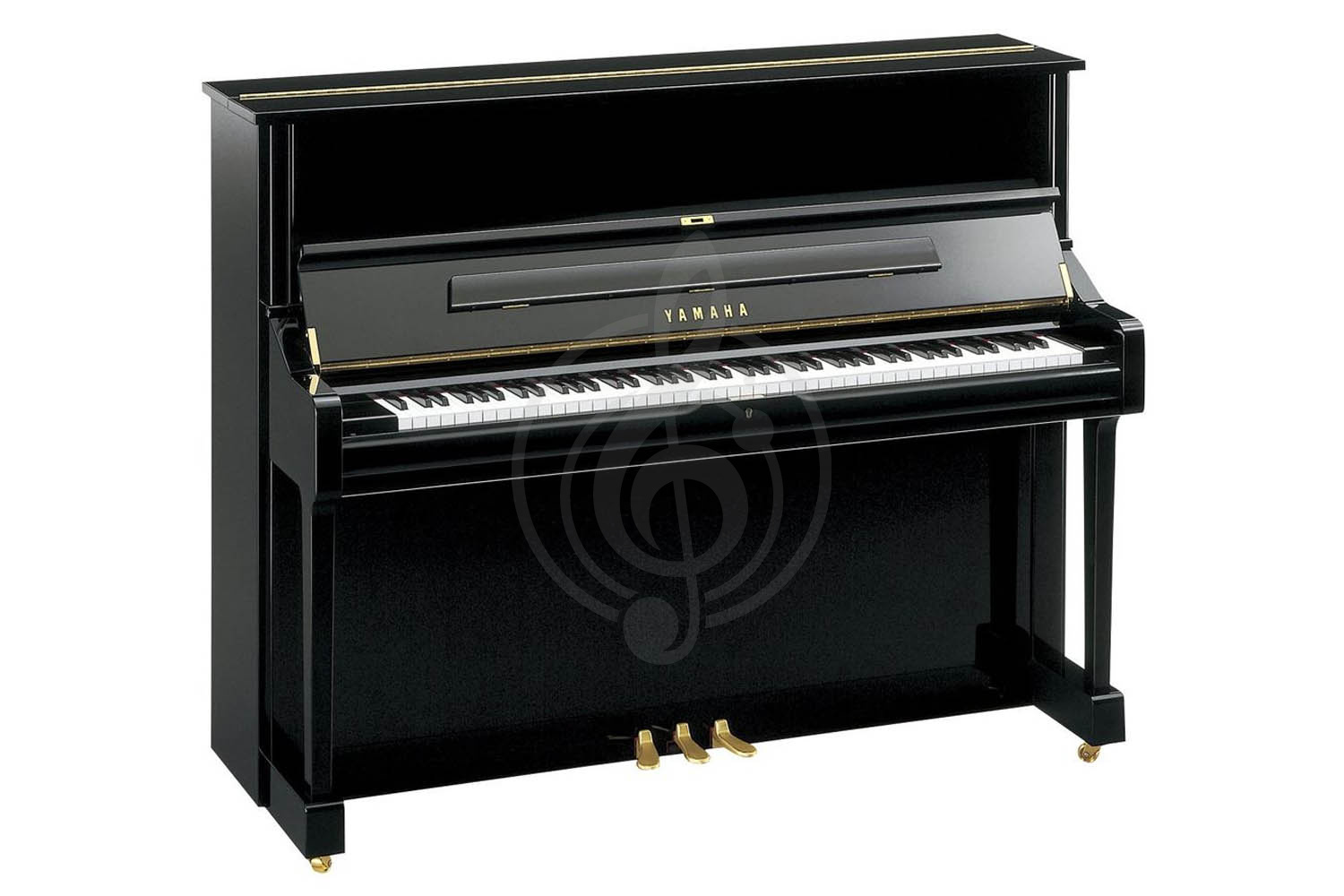 Акустическое пианино Пианино Yamaha Yamaha U1J PE - пианино 121см. , цвет черный, полированное, с банкеткой U1JPE//LZWITHBENCH - фото 1