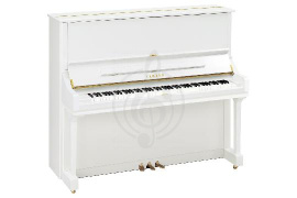 Изображение Yamaha U3 PWH - пианино 131см. цвет белый, полированное, с банкеткой