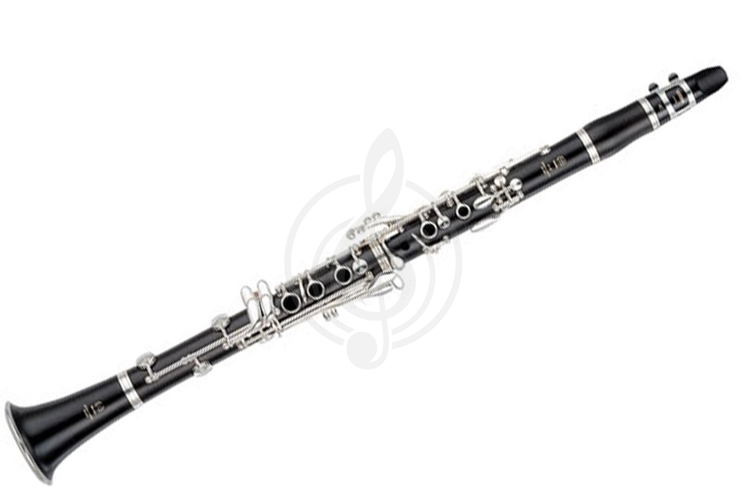 Кларнет Кларнеты Yamaha Yamaha YCL-450E - кларнет in Bb студенческий, чёрное дерево, 17/6,  посеребр. к YCL-450E//03 - фото 1