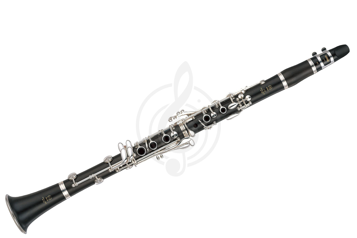 Кларнет Кларнеты Yamaha Yamaha YCL-450M - кларнет in Bb студенческий, чёрное дерево, 17/6,  посеребр. клап. , техология... YCL-450M - фото 1