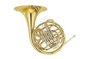 Изображение Yamaha YHR-668 - валторна F/ Bb проф. , Yellow brass, Kruspe стиль, раст. LL, 4 литых вентиля,...