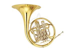 Изображение Yamaha YHR-881 - валторна Bb/ high F проф. , ручн. раб. , Yellow brass, растр. MS/ ML, 4х вент...