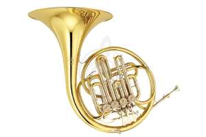 Изображение Yamaha YHR-882 - валторна Bb/ F проф. , ручн. раб. , Yellow brass, растр. MS/ ML, 4х вент. нел...