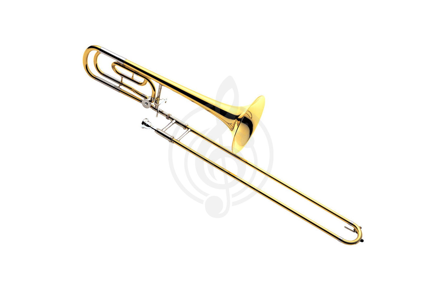 Тромбон Тромбоны Yamaha Yamaha YSL-640 - тромбон тенор/ бас Bb/ F профессиональный Yellow-brass YSL-640 - фото 1