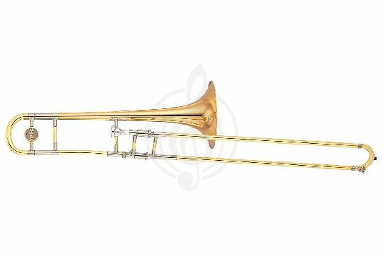 Изображение Yamaha YSL-881 - тромбон тенор Bb профессиональный, 13,89/220мм, Yellow-brass, чистый лак