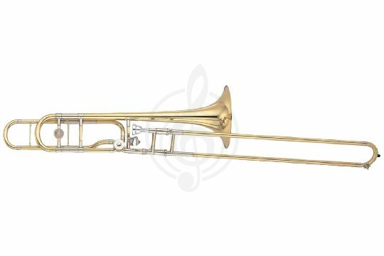 Изображение Yamaha YSL-882O - Bb/ F тромбон тенор профессиональный, 13,89/220мм, Yellow-brass раструб