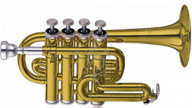 Изображение Yamaha YTR-6810 - труба-пикколо Bb/A 4-х помповая