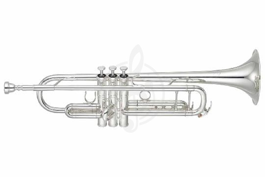 Изображение Yamaha YTR-8345GS - труба Bb профессиональная, тяжёлая, посеребренная, gold brass bell