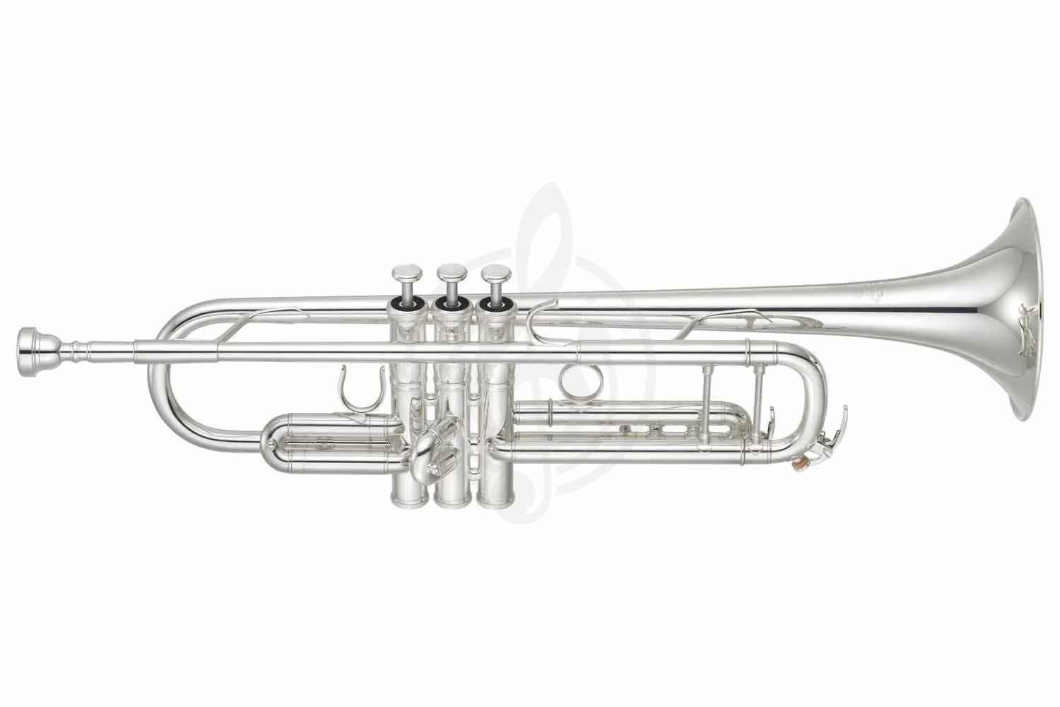 Труба Трубы Yamaha Yamaha YTR-8345GS - труба Bb профессиональная, тяжёлая, посеребренная, gold brass bell YTR-8345GS//02 - фото 1