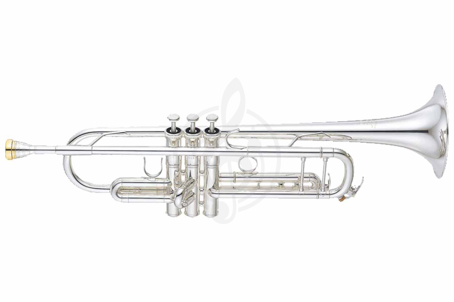 Труба Трубы Yamaha Yamaha YTR-8345S - труба Bb профессиональная, тяжёлая, посеребренная, yellow brass bell YTR-8345S//04 - фото 1