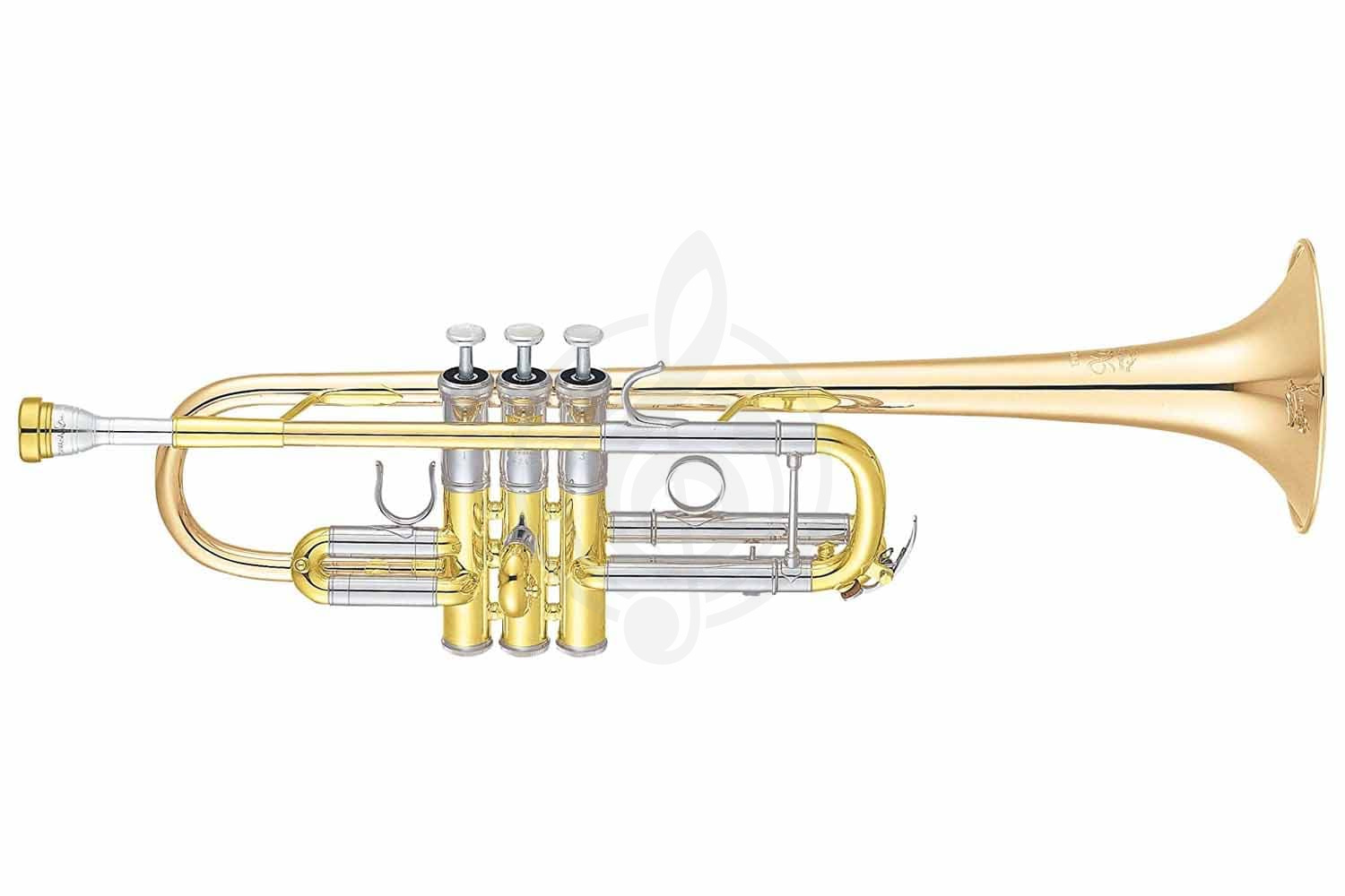 Труба Трубы Yamaha Yamaha YTR-8445G - труба C профессиональная, тяжелая, чистый лак, gold brass bell YTR-8445G//04 - фото 1