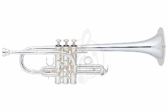 Изображение Yamaha YTR-9635 - труба E/ Eb, ручная работа, посеребренная , 2 раструба