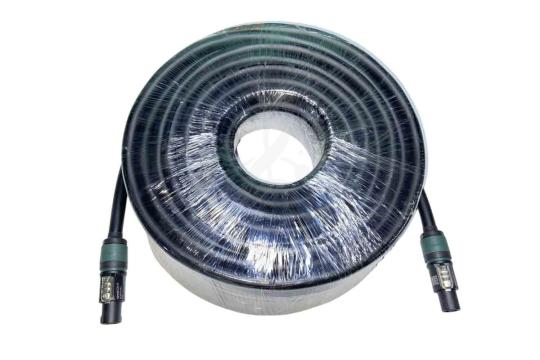 Спикерный кабель YES YES-SP002NE-20m - Кабель акустический с разъёмами Neutrik Speakon, 20м, YES YES-SP002NE-20m в магазине Доминанта мьюзик - фото 