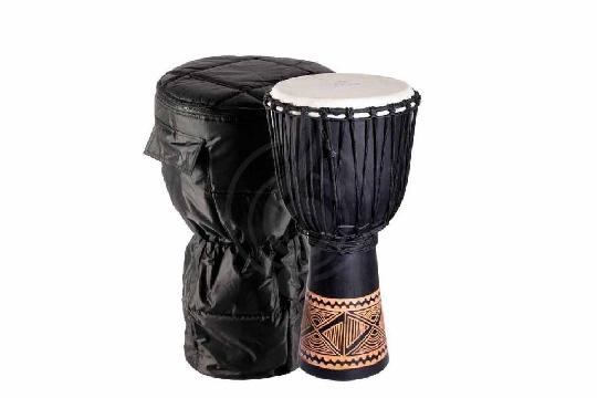 Джембе YUKA DJWN12-24BK3 W/BAG - Джембе, Yuka DJWN12-24BK3 W/BAG в магазине DominantaMusic - фото 1