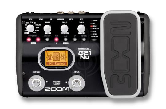 Процессор для электрогитары Гитарные эффекты Zoom Zoom G2.1Nu+AC процессор эффектов для электрогитар G2.1Nu+AC - фото 3