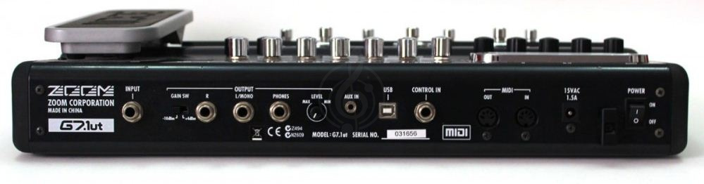 Процессор для электрогитары Гитарные эффекты Zoom Zoom G7.1ut +AC Процессор эл. гитары 7.1ut +AC G7.1ut +AC - фото 2