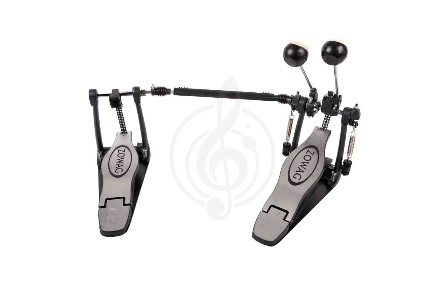 Педаль двойная Zowag Z500DP 500 Series - Педаль бас-барабана, Zowag Z500DP в магазине DominantaMusic - фото 1