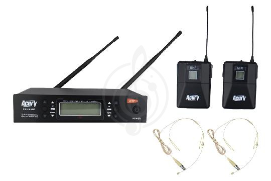 Радиосистема с головным микрофоном ACURY CLUB2G3 - Радиосистема с двумя головными микрофонами, ACURY CLUB2G3 в магазине DominantaMusic - фото 1