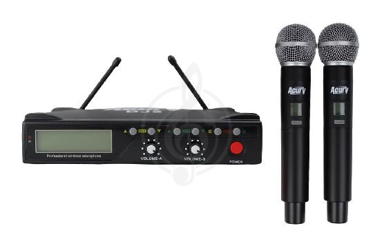 Радиосистема с ручным передатчиком ACURY DJ2 - Радиосистема с двумя ручными микрофонами, ACURY DJ2 в магазине DominantaMusic - фото 1