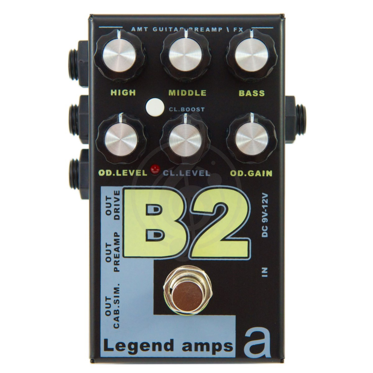 Гитарный предусилитель (преамп) Гитарные предусилители (преампы) AMT electronics AMT Electronics B2 Legend Amps 2 – двухканальный гитарный предусилитель B2 - фото 1