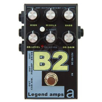 Гитарный предусилитель (преамп) Гитарные предусилители (преампы) AMT electronics AMT Electronics B2 Legend Amps 2 – двухканальный гитарный предусилитель B2 - фото 1