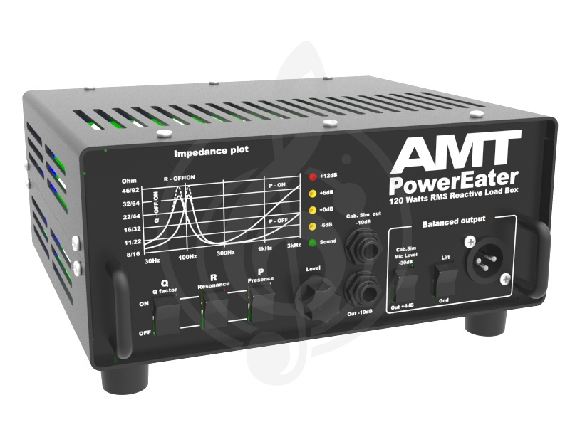 Комбоусилитель для электрогитары Усилители и комбики для электрогитар AMT electronics AMT Power Eater PE-120 Load Box - пассивный реактивный LOAD BOX (эквивалент нагрузки). PE-120 - фото 1
