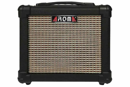 Комбоусилитель для электрогитары Усилители и комбики для электрогитар Aroma AROMA AG-10 Black - Автономный гитарный комбо AG-10 Black - фото 1
