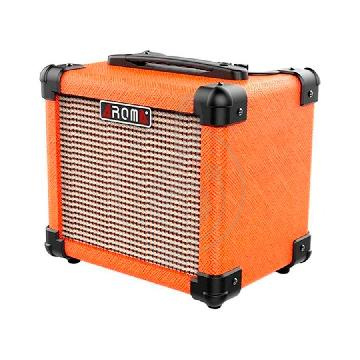 Комбоусилитель для электрогитары Усилители и комбики для электрогитар Aroma AROMA AG-10 Orange - Автономный гитарный комбо AG-10 Orange - фото 1