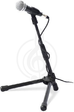 Изображение ATHLETIC MS-5 - Складывающаяся, универсальная настольная стойка для микрофона, высота 28-39 cм, черн