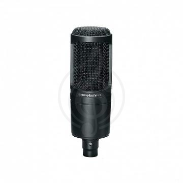 Конденсаторный студийный микрофон Конденсаторные студийные микрофоны AUDIO-TECHNICA AUDIO-TECHNICA AT2020 - Микрофон студийный конденсаторный AT2020 - фото 1