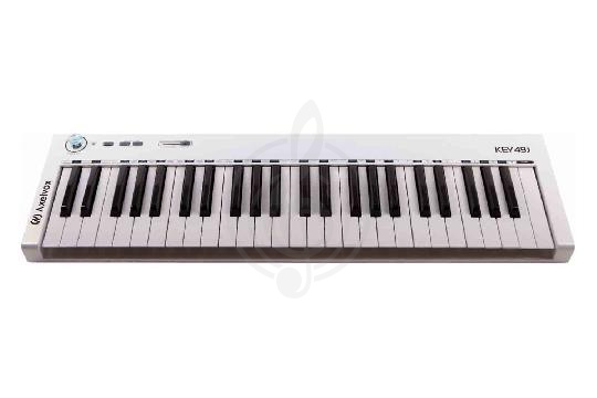 MIDI-клавиатура Axelvox KEY49J White - Миди-клавиатура, Axelvox KEY49J White в магазине DominantaMusic - фото 1