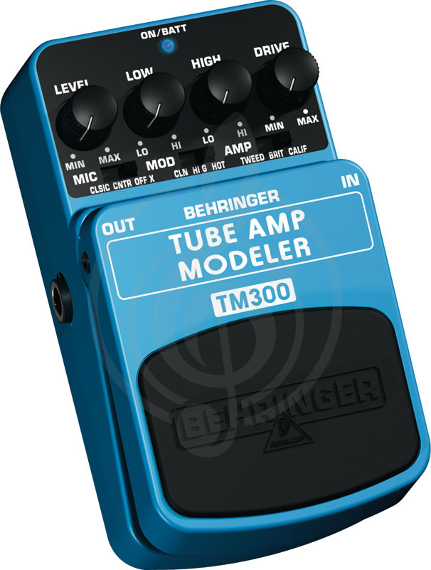 Эмулятор Эмуляторы Behringer Behringer TM300 &quot;TUBE AMP MODELER&quot; педаль эффектов  TM300 - фото 1