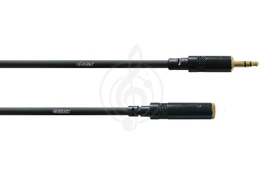 Удлинитель для наушников Y-межблочный кабель Cordial Cordial CFS 5 WY инструментальный кабель мини-джек стерео 3,5 мм male/мини-джек стерео 3,5 мм female CFS 5 WY - фото 1