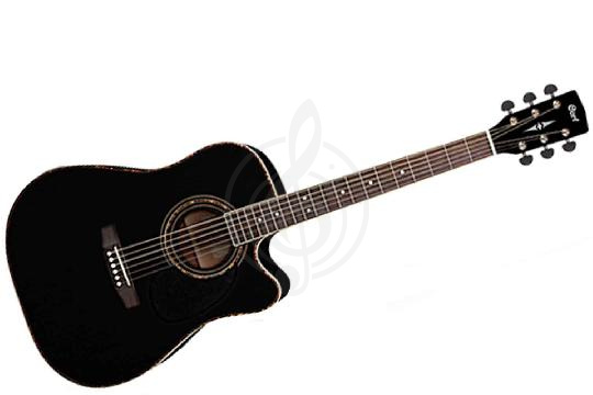 Электроакустическая гитара Cort AD880CE-BK Standard Series - Электроакустическая гитара, Cort AD880CE-BK в магазине DominantaMusic - фото 1