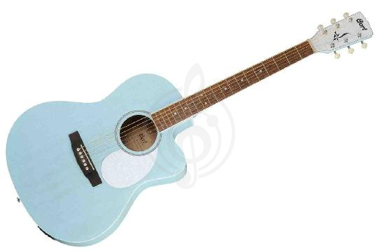 Электроакустическая гитара Cort Jade-Classic-SKOP Jade Series - Электроакустическая гитара, голубая, Cort Jade-Classic-SKOP в магазине DominantaMusic - фото 1