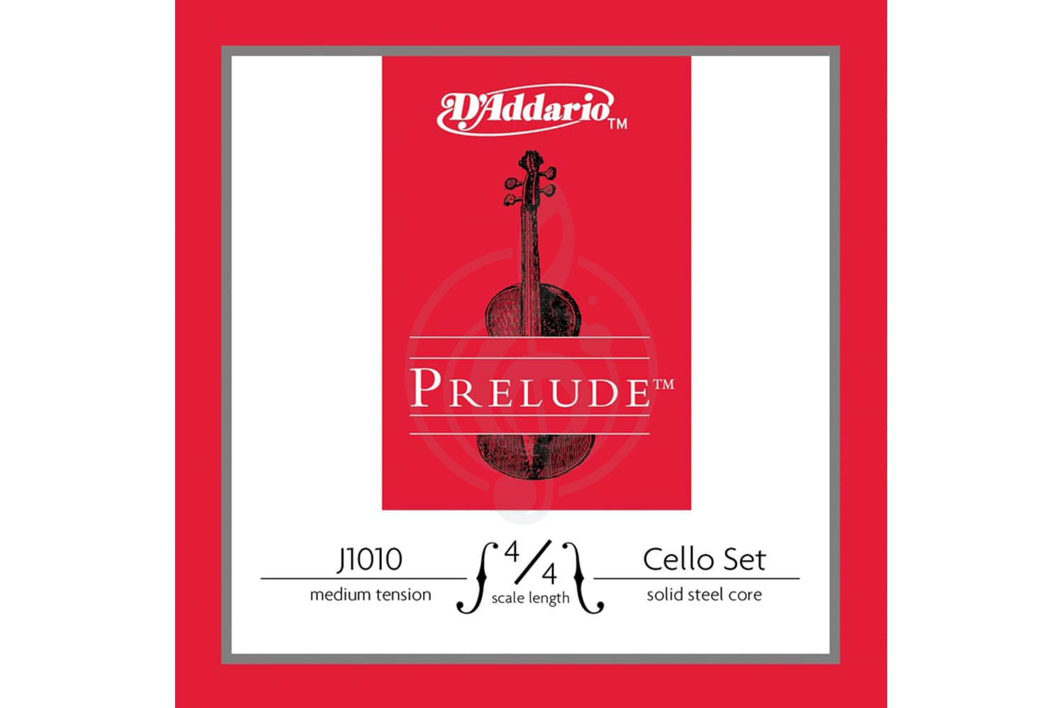 Струны для виолончели Струны для виолончели D'Addario J1010-4/4M PRELUDE Комплект струн для виолончели D`Addario J1010-4/4M - фото 1