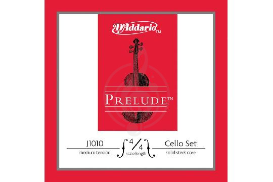 Струны для виолончели Струны для виолончели D'Addario J1010-4/4M PRELUDE Комплект струн для виолончели D`Addario J1010-4/4M - фото 1