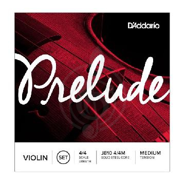 Изображение D`Addario J810-4/4M PRELUDE Комплект струн для скрипки