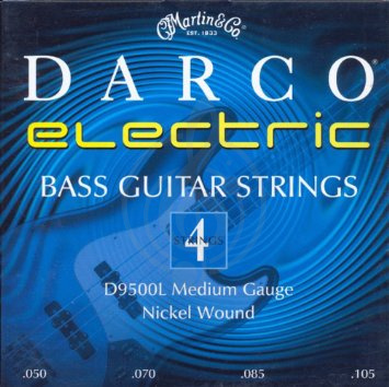 Струны для бас-гитары Струны для бас-гитар Darco DARCO D9500L Струны д/бас гитары 4 стр. 0.50-1.05, D9500L - фото 1