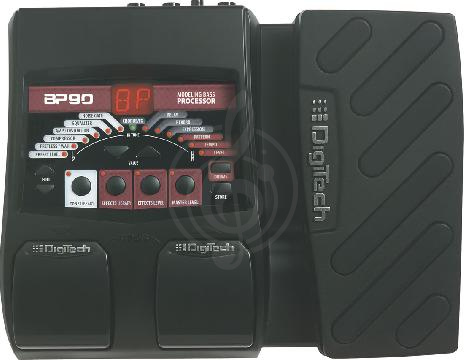 Процессор для бас-гитары Гитарные эффекты Digitech DIGITECH BP90  Процессор эффектов басовый моделирующий напольный BP90 - фото 1