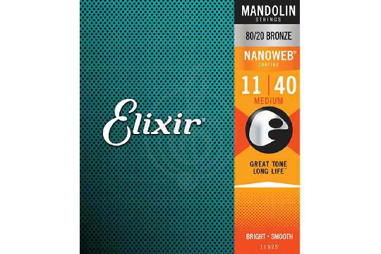 Изображение Elixir 11525 NANOWEB - Комплект струн для мандолины