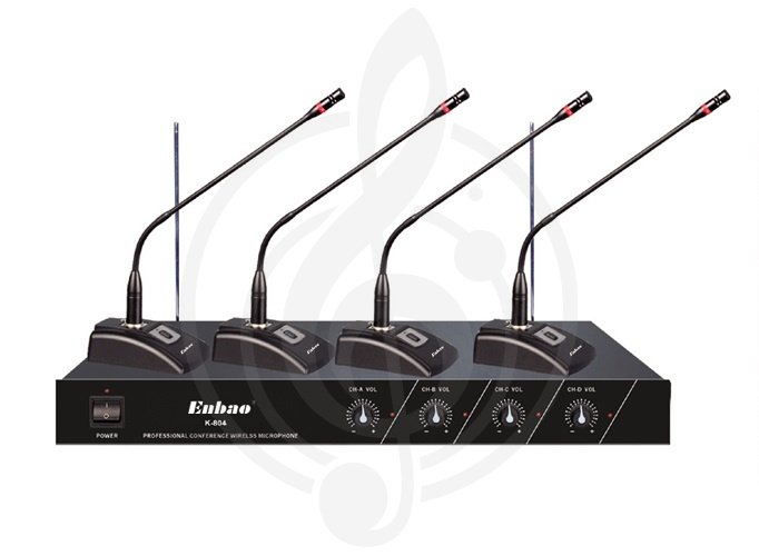 Беспроводная конференц-система Беспроводные конференц-системы Enbao ENBAO K 804  Радиосистема K 804 - фото 1