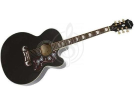 Акустическая гитара Акустические гитары Epiphone EPIPHONE EJ-200CE BLACK GLD - фото 1