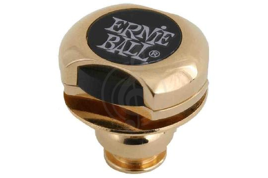 Стреплок ERNIE BALL 4602 - замок-фиксатор (стреплок) ремня к гитаре, золото, Ernie Ball 4602 в магазине DominantaMusic - фото 1
