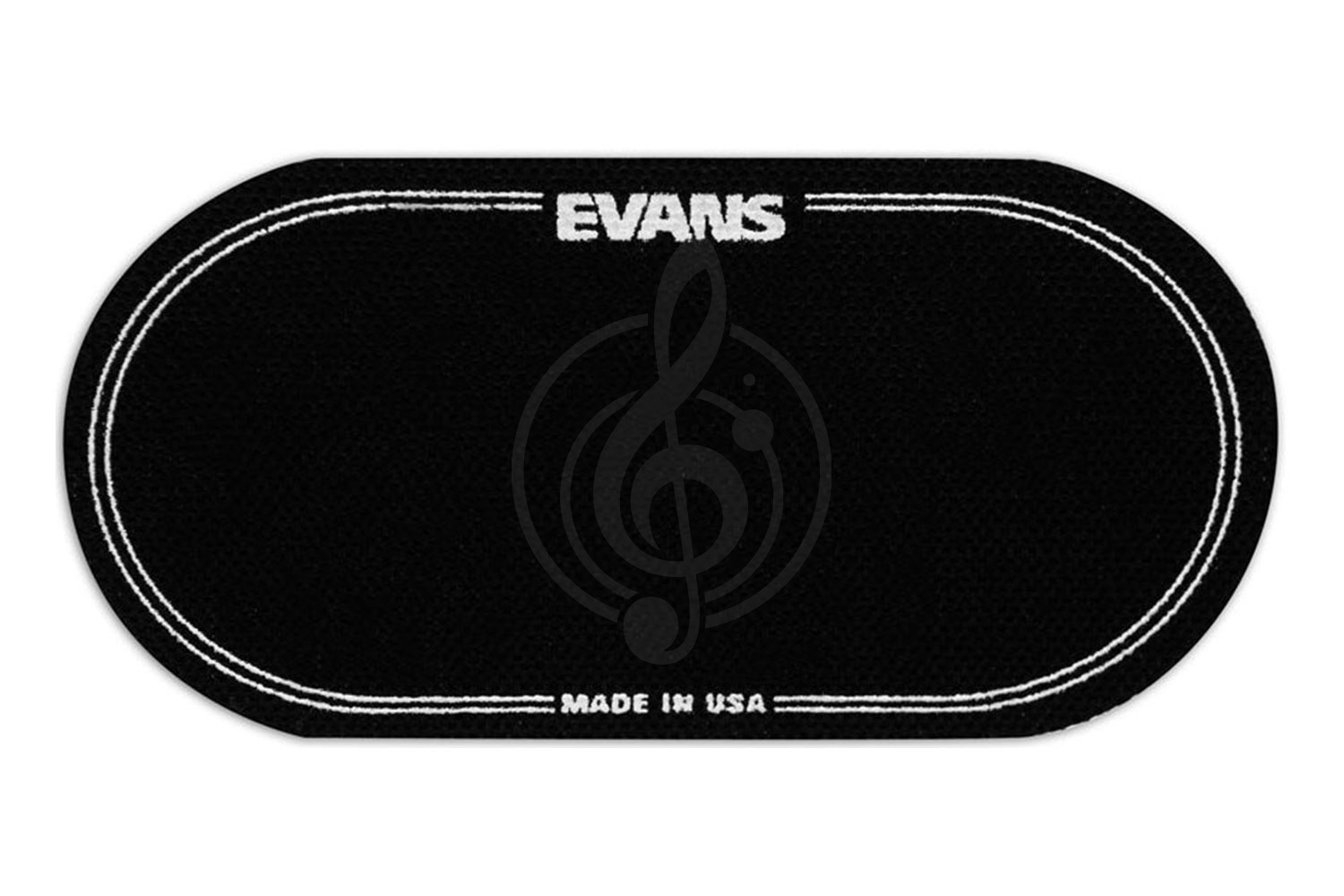 Наклейка Аксессуары для ударных Evans Evans EQPB2 - Наклейка овальная на пластик EQPB2 - фото 1