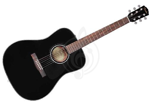 Акустическая гитара Акустические гитары Fender FENDER CD-60 DREADNOUGHT BLACK акустическая гитара CD-60 BLACK - фото 1