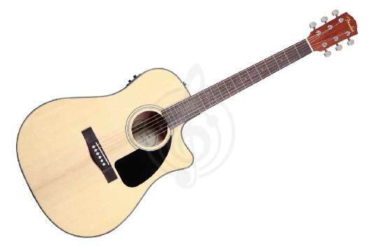 Электроакустическая гитара Электроакустические гитары Fender FENDER CD-60CE DREADNOUGHT NATURAL W/FISHMAN® MINI CD-60CE NAT - фото 1