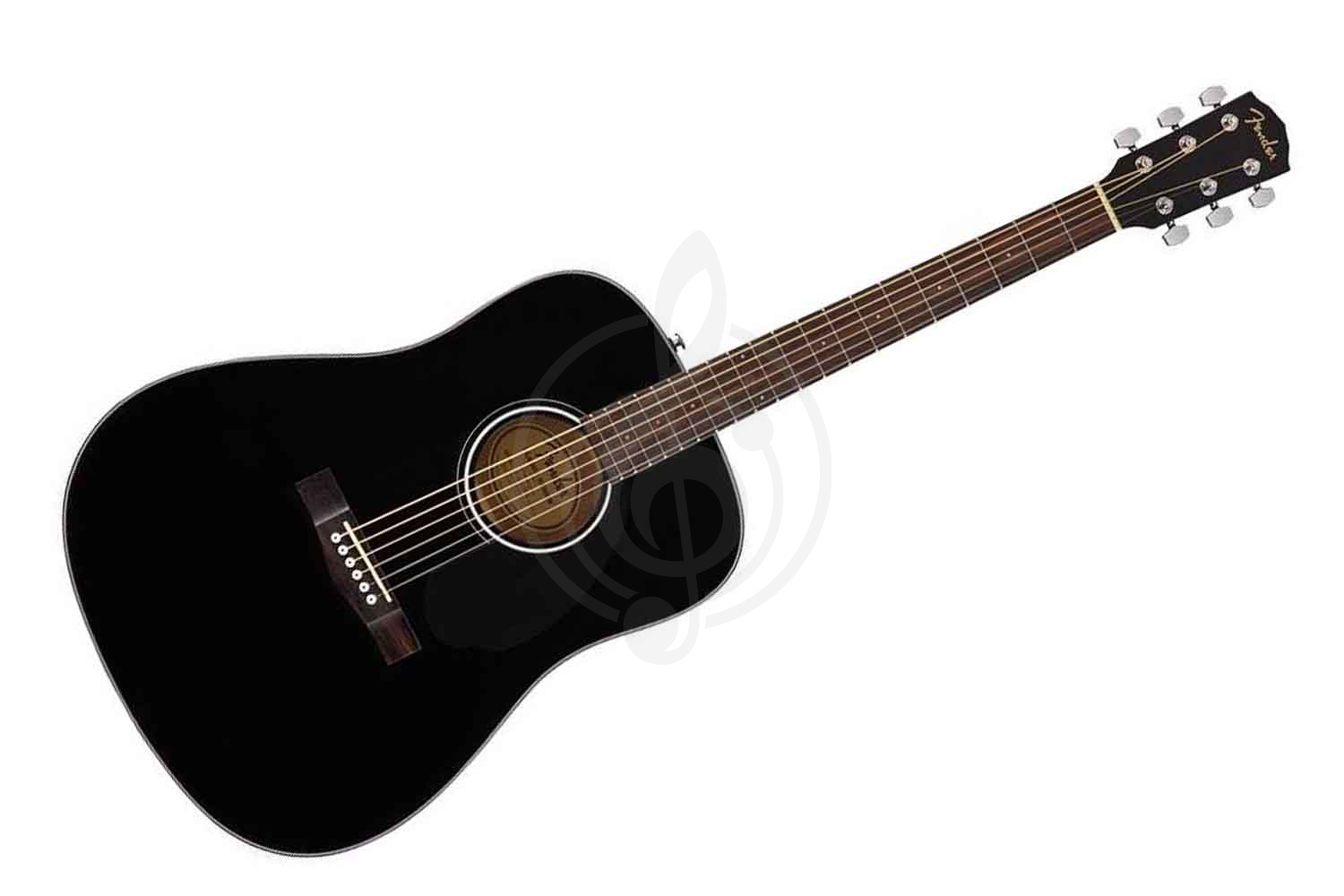 Акустическая гитара Акустические гитары Fender Fender CD-60S Black WN - Акустическая гитара CD-60S Black WN - фото 1